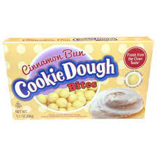 Cinnamon Bun Cookie Dough Bites