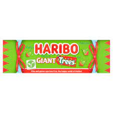 Haribo Giant Christmas Trees Tubes