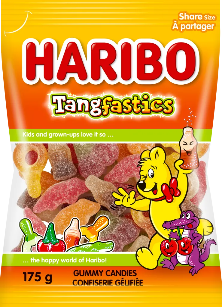 Haribo Tangfastics.