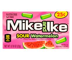 Mike and Ike Sour Watermelon.