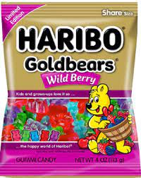Haribo Wildberry Goldbears