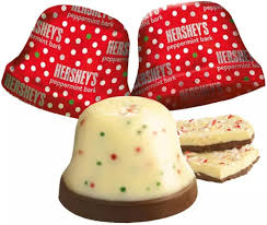 Hershey Peppermint Bark Bells