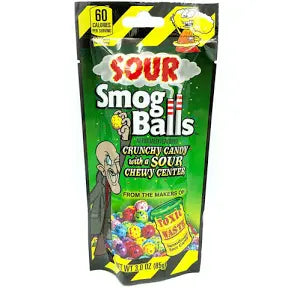 Toxic Waste Sour Smog Balls.