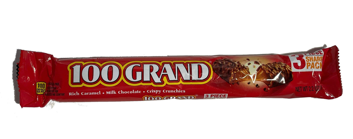 Nestle 100 Grand Bar Chocolate.