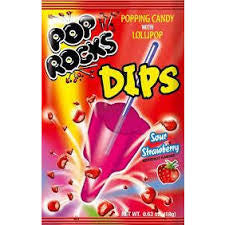 Pop Rocks Dips Strawberry.