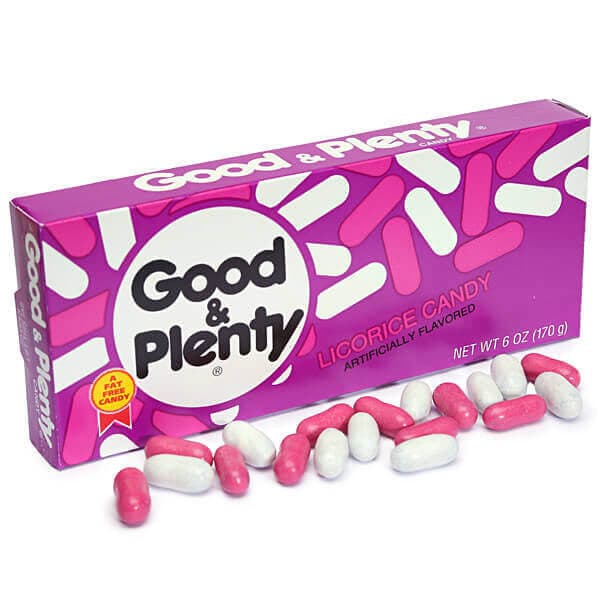 Good & Plenty Theater Box.