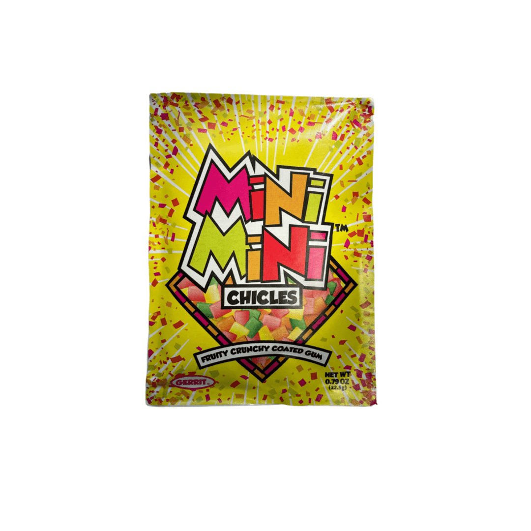 Mini Mini Chicles Gum.
