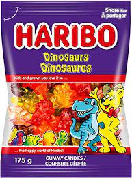 Haribo Dinosaurs.