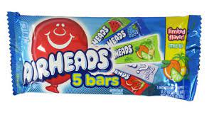 Airheads 5 Bar Assorted Flavours.