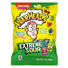 Warheads Extreme Sour.