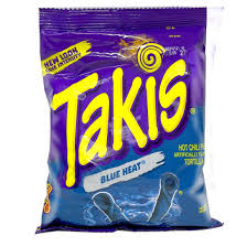 Takis Blue Heat