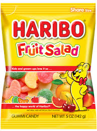 Haribo Fruit Salad Gummies Share Size