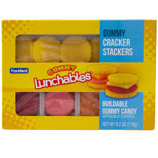 Kraft Gummy Lunchables Cracker Stacker.