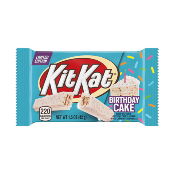 Hershey Kit Kat Birthday Cake.