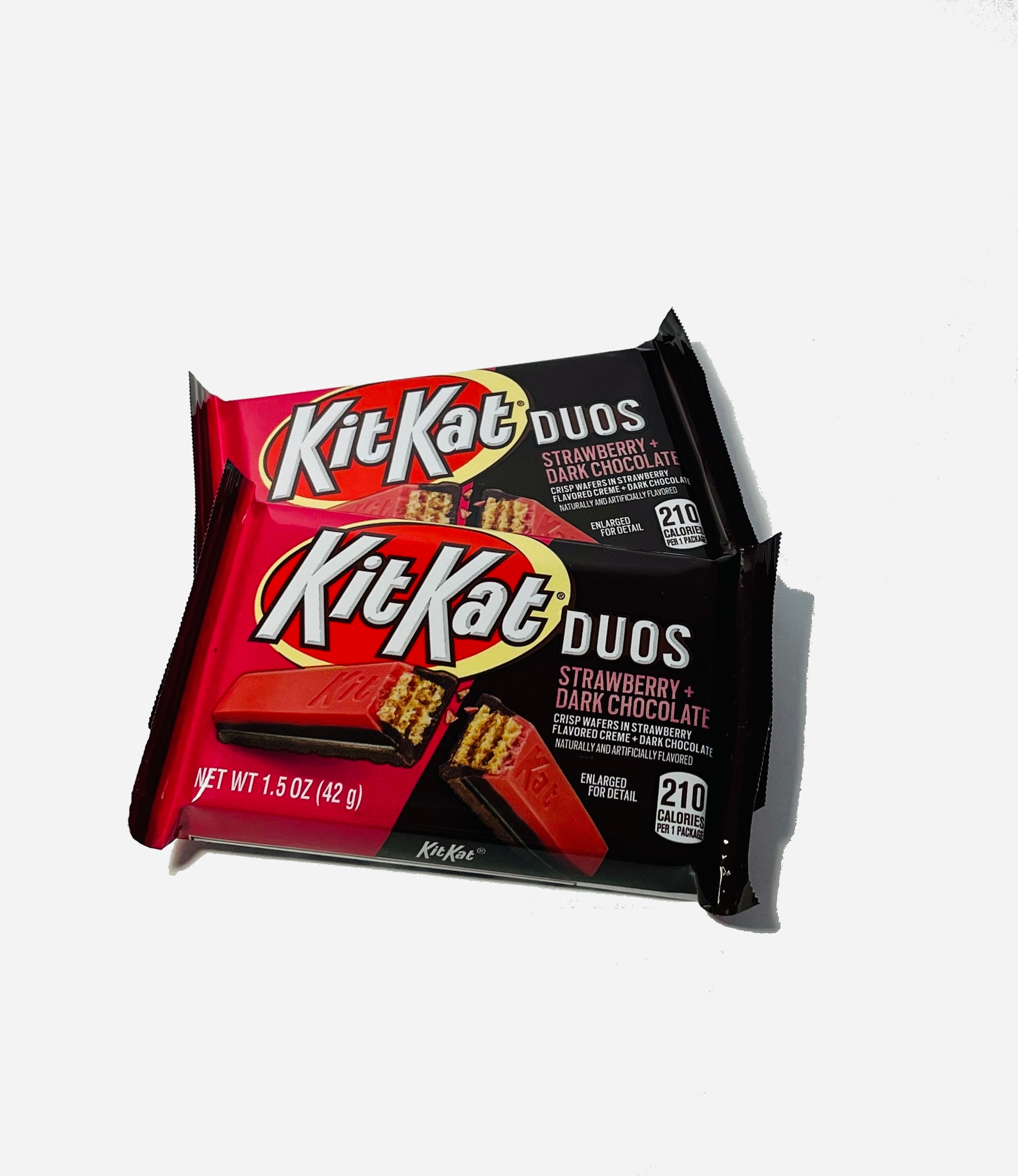 Hershey Kit Kat Duos Strawberry & Dark Chocolate.
