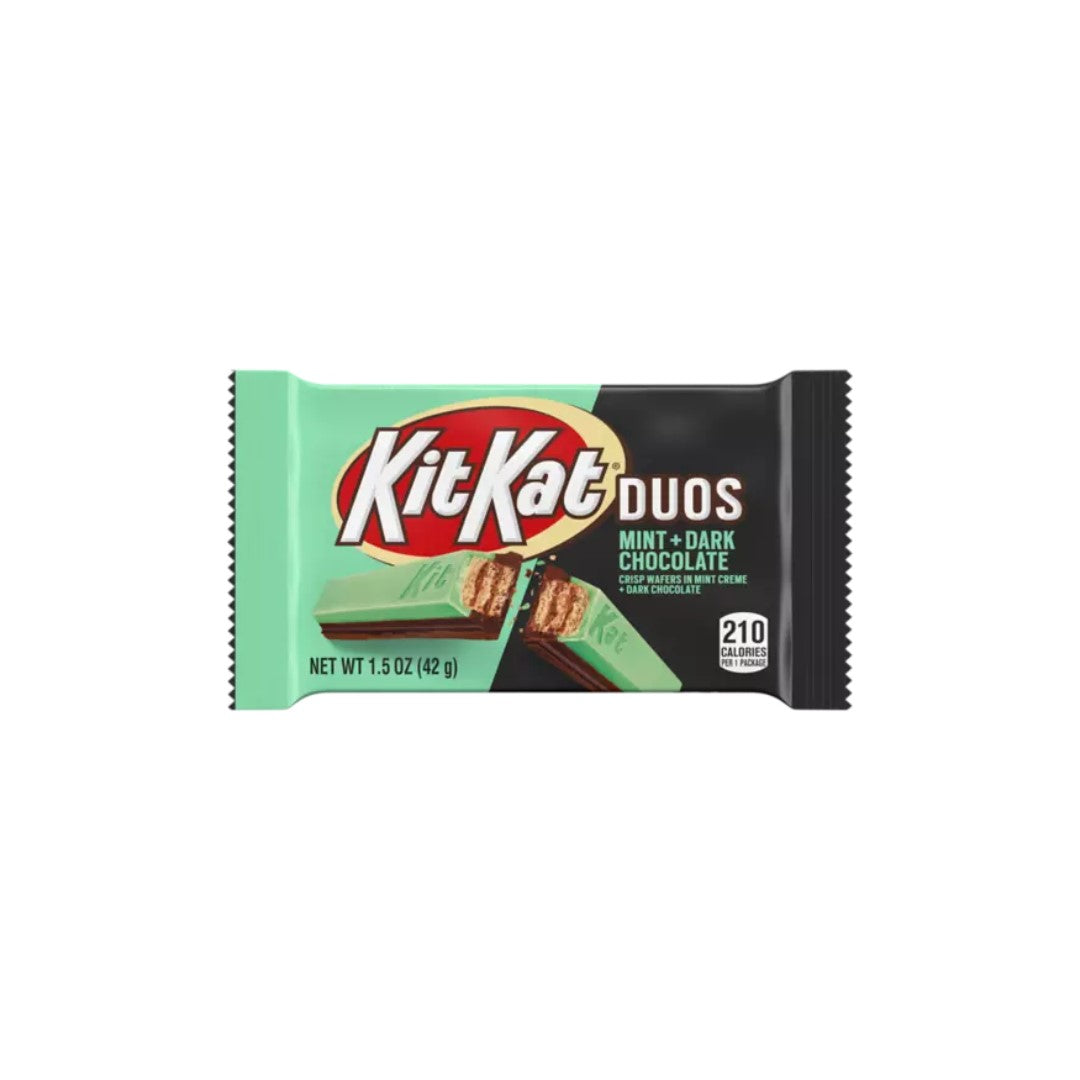 Hershey Kit Kat Mint & Dark Chocolate Duos.