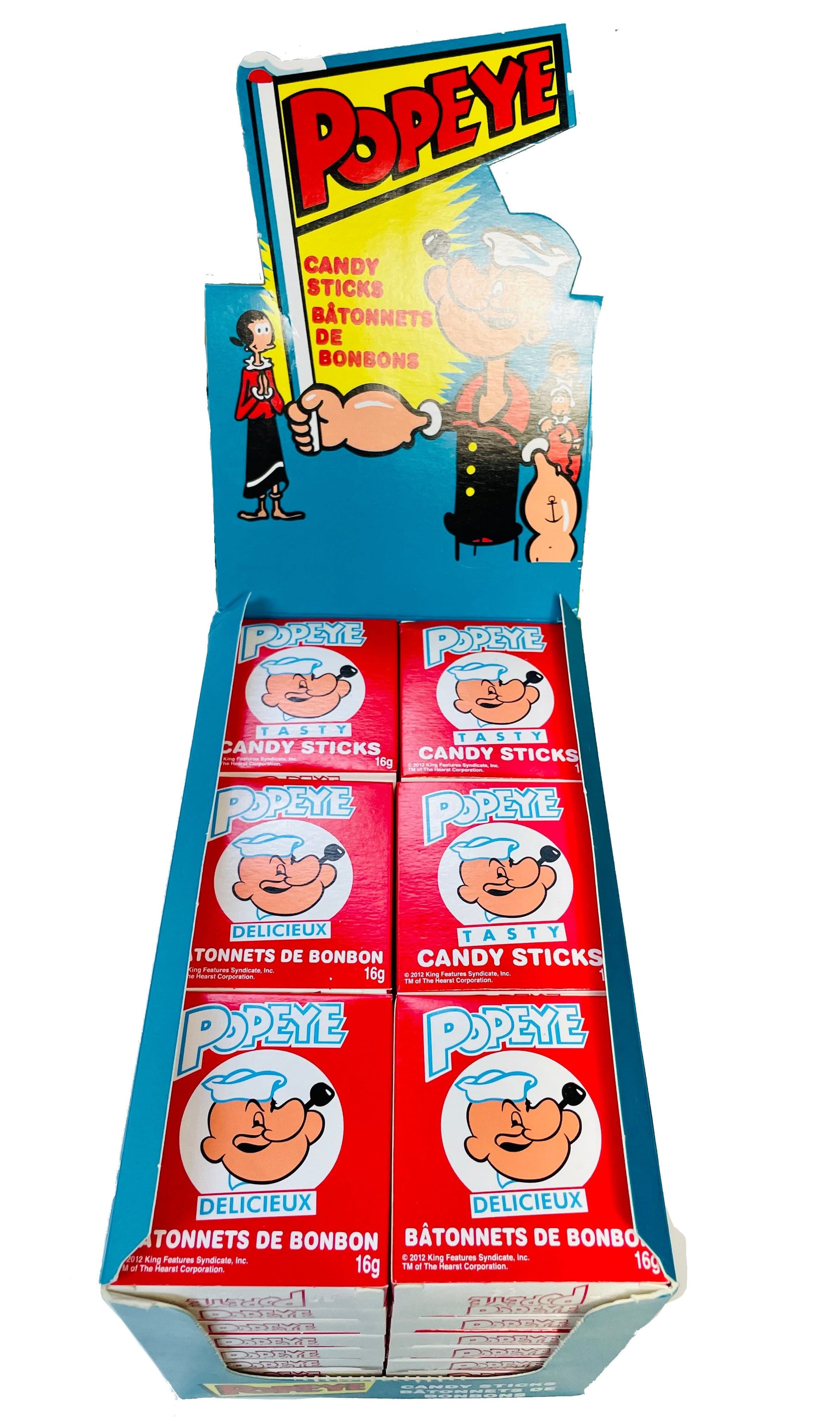 Popeye Candy Sticks 16g.